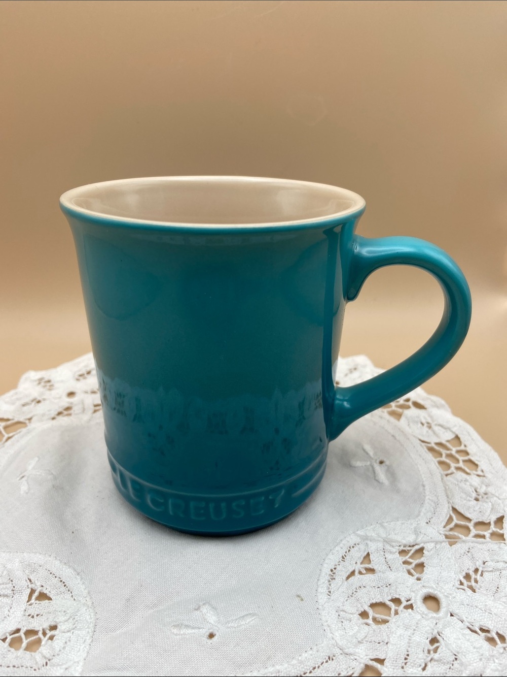 Classic Mug from Le Creuset Teal - Bleu Riviera